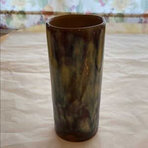 Elegant Brown Ceramic Vase